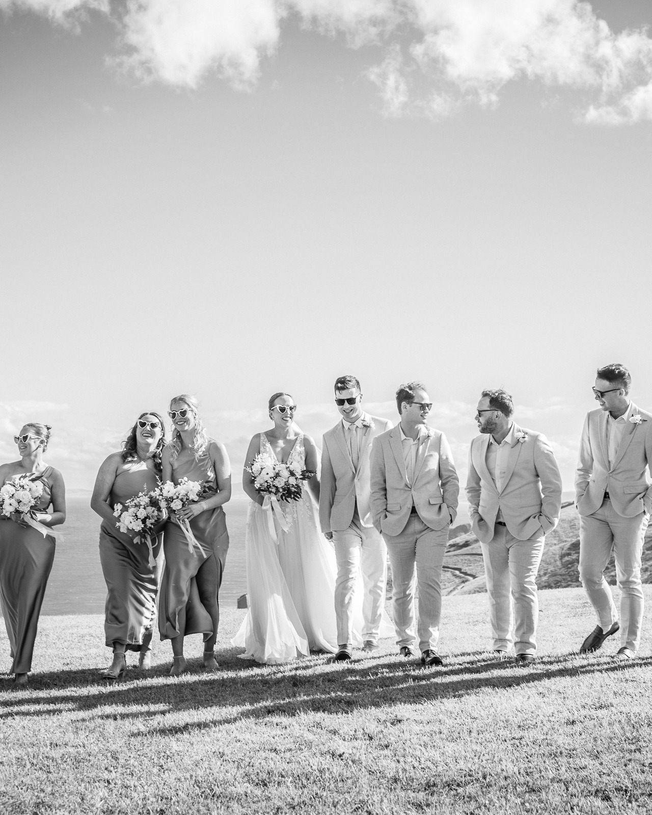 Dunedin Wedding Sunny day Bride Groom